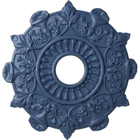 Preston Ceiling Medallion (Fits Canopies Up To 4), Hand-Painted Americana, 17 1/2OD X 4ID X 1P